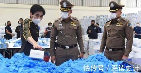 用来祸害美国人?警方突袭泰国工厂,一次性卫生用品全都发黄发臭